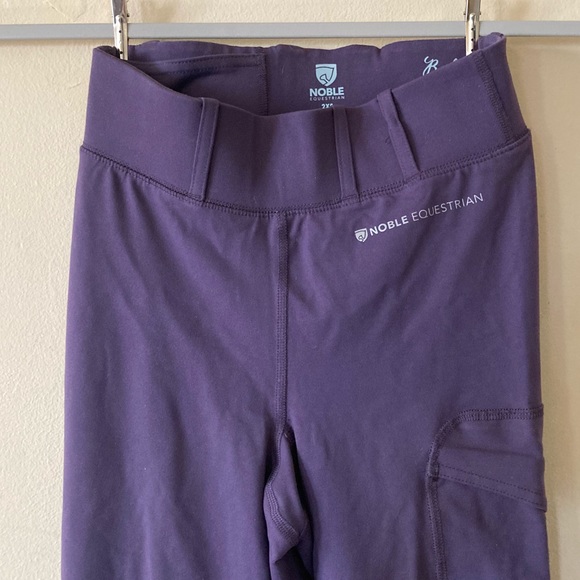 Brand New Purple Noble Equestrian Riding Tights - Picture 4 of 14